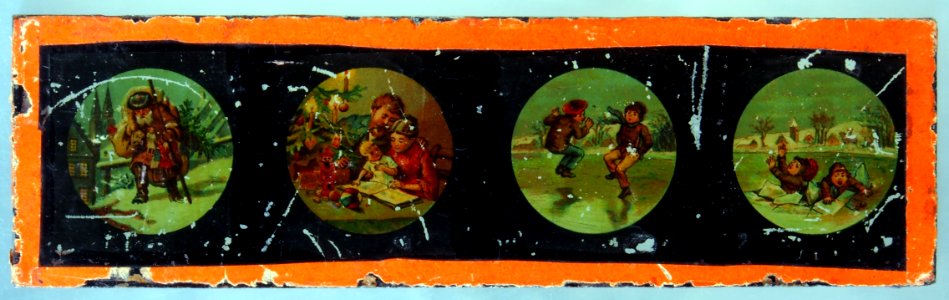 Christmass images magic lantern
