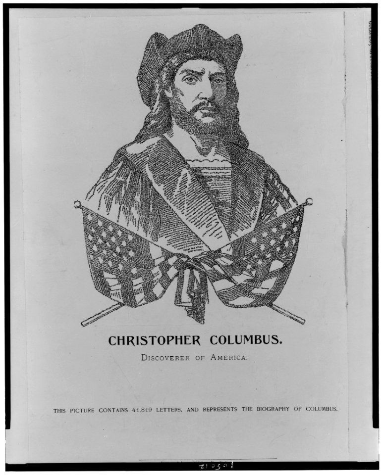 Christopher Columbus. Discoverer of America LCCN91483097
