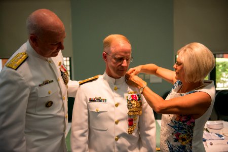 Christopher Grady with Daryl and Donna Caudle 170719-N-WO404-321 (35892558551)