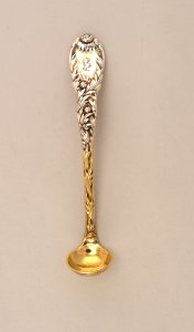 Chrysanthemum Salt Spoon, 1880–91 (CH 18420009)