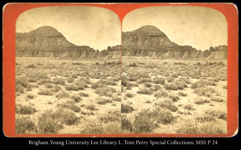 Church Buttes, near Church Butte's Station