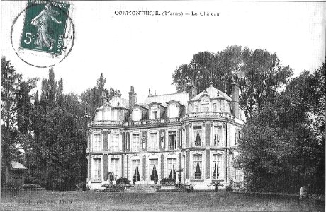 Château Dauphinot depuis le parc construction 1875 photo