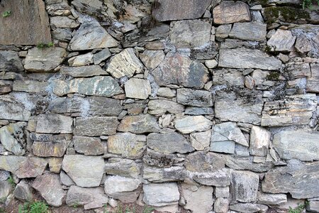Stone wall structure texture photo
