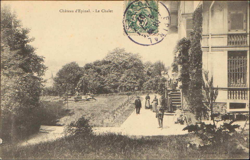 Château d'Épinal, Le Châlet CP 0173 PsurR