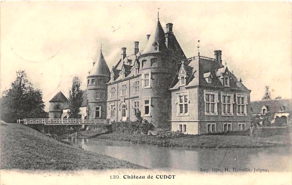 Château de Cudot 1910