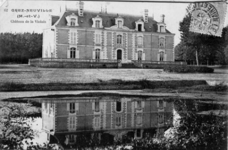 Château de la Violette, façade sud