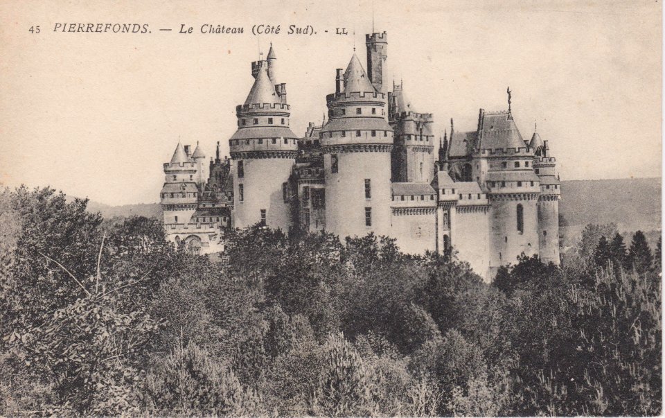 Château de Pierrefonds - Côté Sud (CP LL)