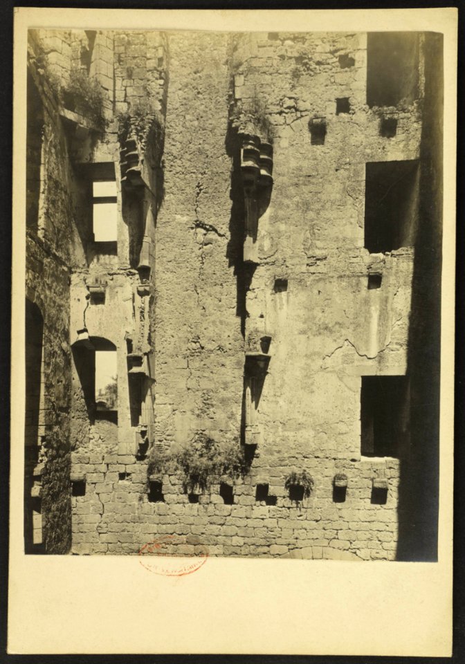Château de Rauzan - J-A Brutails - Université Bordeaux Montaigne - 1138