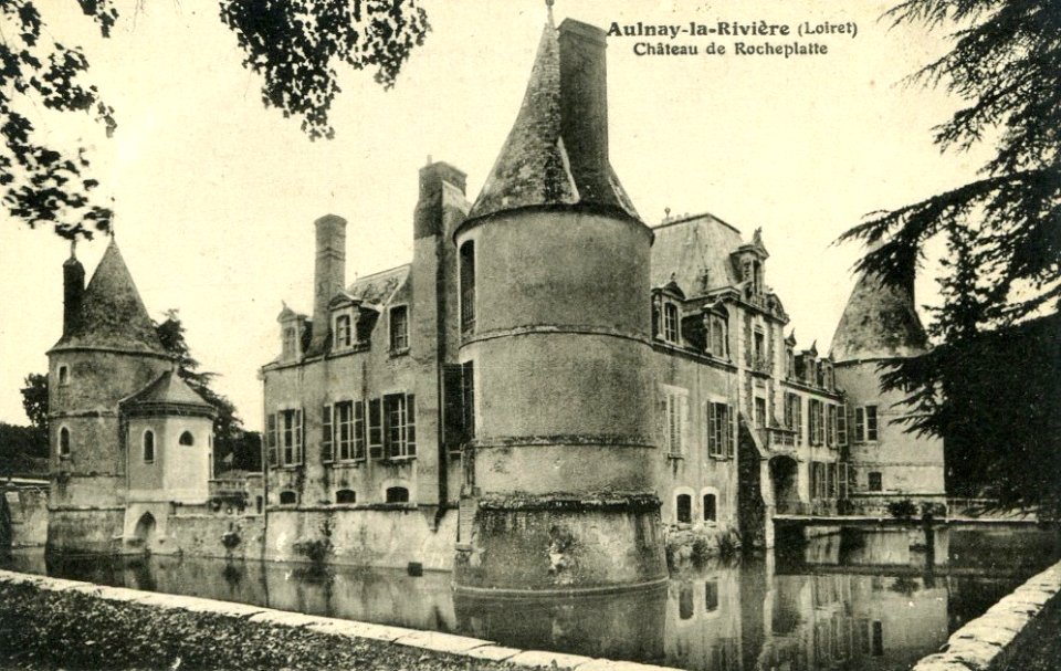 Château de Rocheplatte, Aulnay-la-Rivière, Loiret, Centre, France