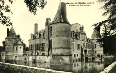 Château de Rocheplatte, Aulnay-la-Rivière, Loiret, Centre, France photo