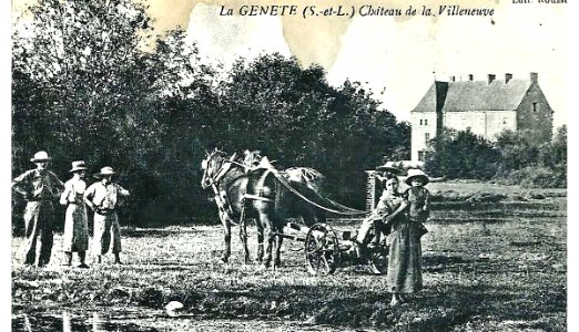 Château de la Villeneuve (La Genête)