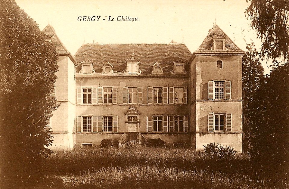 Château de Gercy dit du Meix-Berthaud (Gergy)