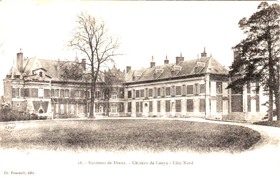 Château de Louye (côté Nord)