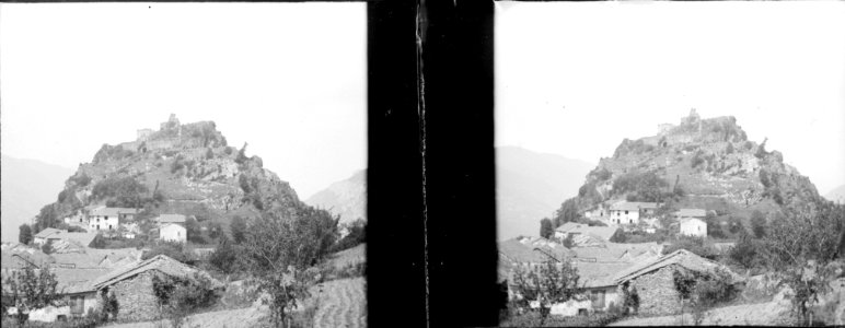 Château de Lordat, Ariège, 1901