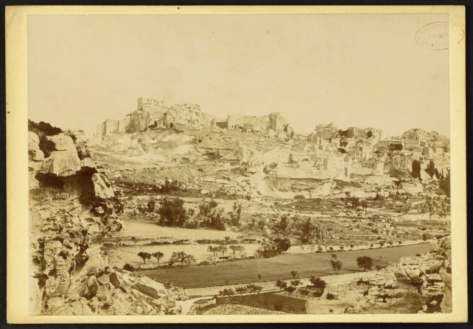 Château des Baux-de-Provence - J-A Brutails - Université Bordeaux Montaigne - 1352