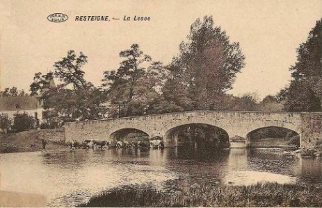 Château de Resteigne pont sur la Lesse 003