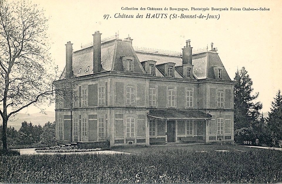 Château des Hauts (Saint-Bonnet-de-Joux) (1)