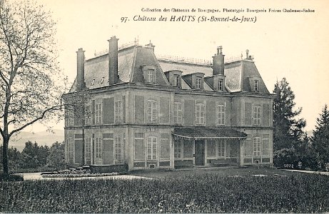 Château des Hauts (Saint-Bonnet-de-Joux) (1)