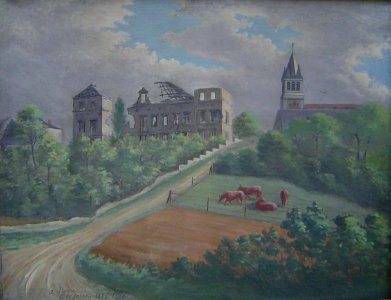 Château de Ville (Oise) par Léon Grégoire (1927)