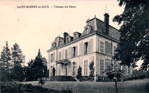 Château des Hauts (Saint-Bonnet-de-Joux) (2)