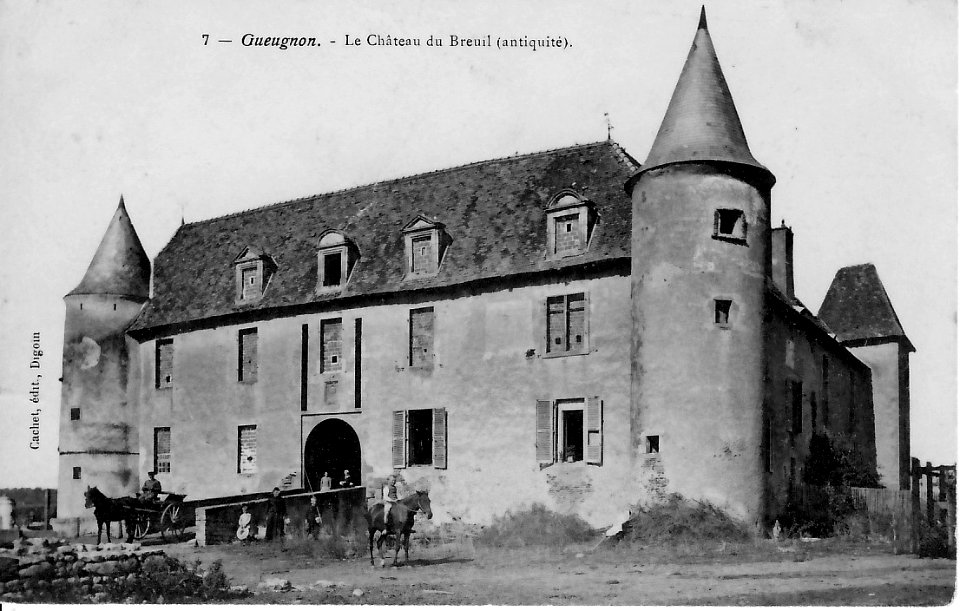 Château du Breuil à Gueugnon
