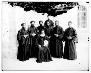 Costumes and characters, etc. Coptic monks LOC matpc.06808