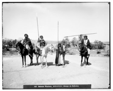 Costumes and characters, etc. Bedouin warriors LOC matpc.06824