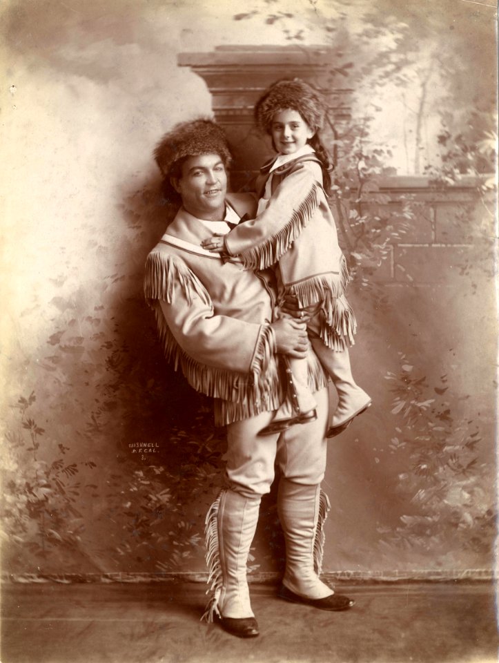 Costumed portrait of Jim Jeffries (SAYRE 12420)