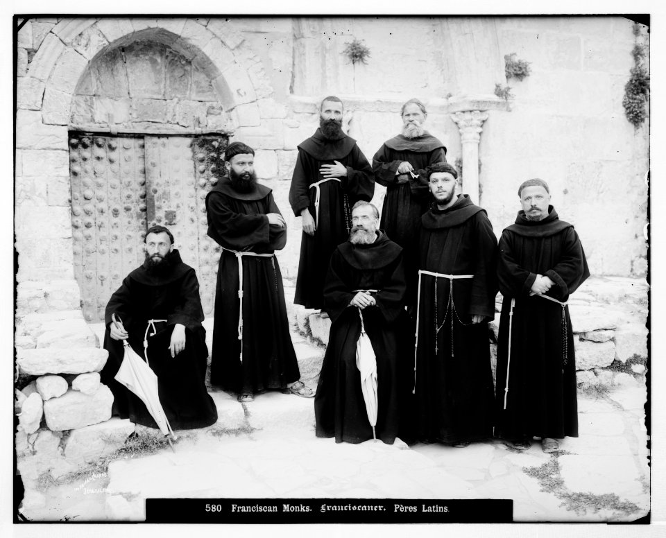 Costumes and characters, etc. Franciscan monks LOC matpc.06806