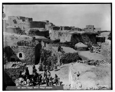 Costumes and characters, etc. Native village LOC matpc.06851