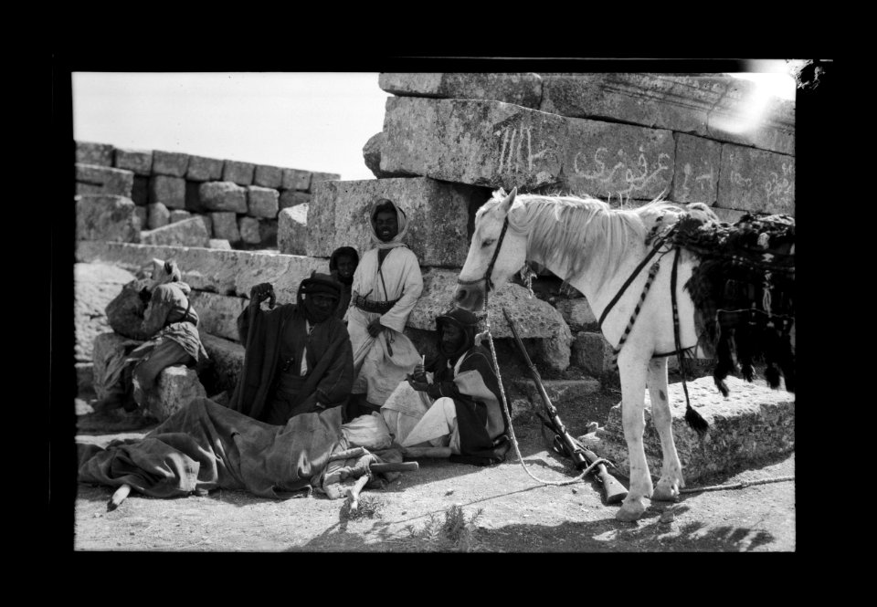 Costumes, characters, etc. Aftermath of a Bedouin raid LOC matpc.22615