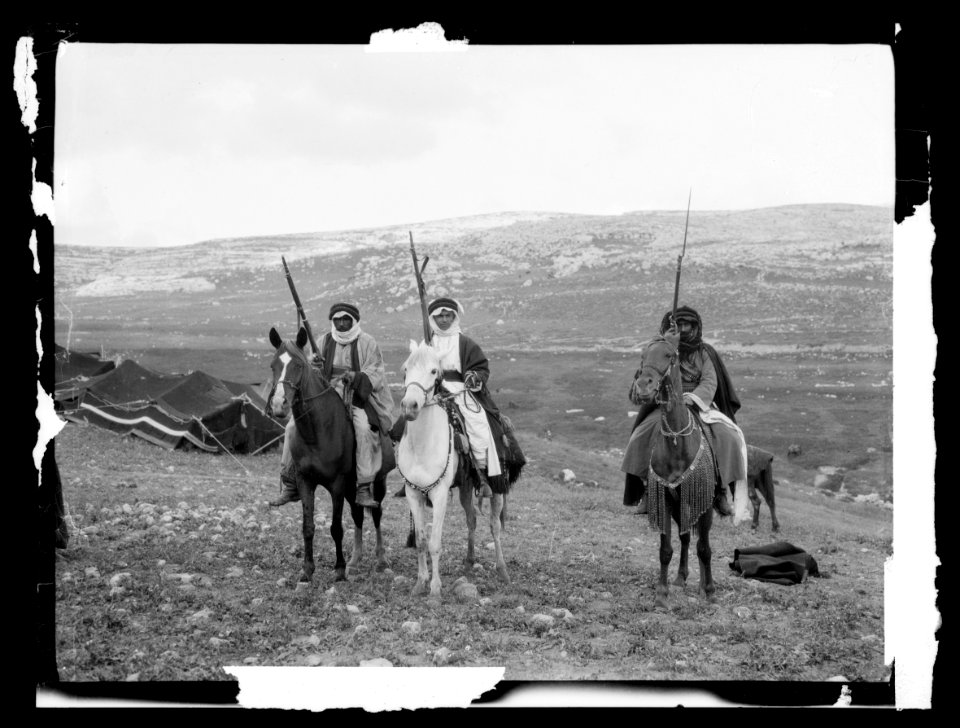 Costumes, characters, etc. Bedouin warriors LOC matpc.15113