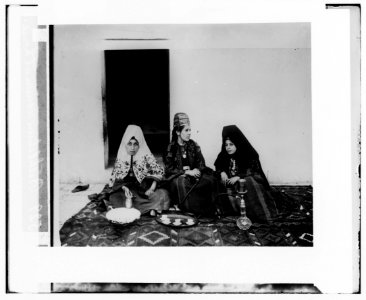 Costumes, characters, etc. Bethlehem women at home LOC matpc.00068