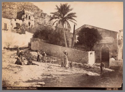 Crupi, Giovanni (1849-1925) - n. 0005 - Badia Vecchia colla Palma - Taormina, RP-F-F17125