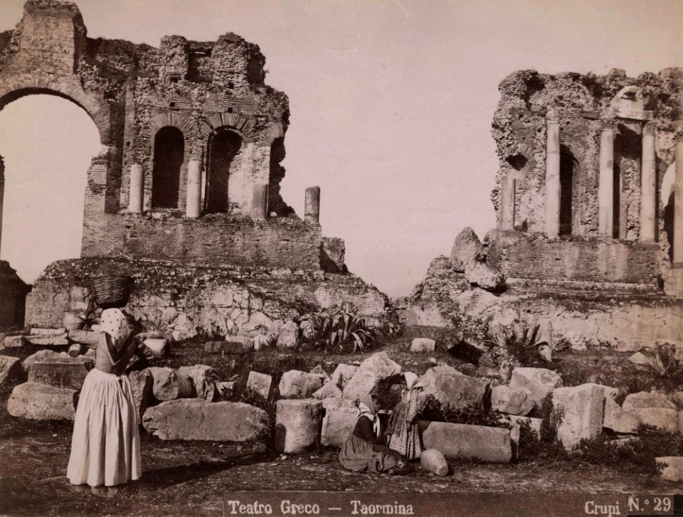 Crupi, Giovanni (1849-1925) - n. 0029 - Teatro Greco - Taormina
