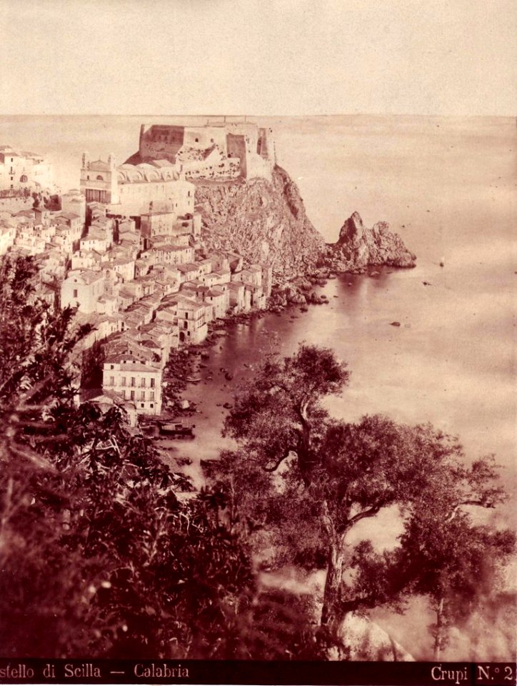 Crupi, Giovanni (1849-1925) - n. 002 - Castello di Scilla - Calabria