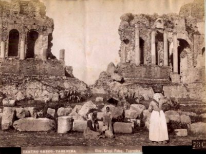 Crupi, Giovanni (1849-1925) - n. 0073 C - Teatro Greco - Taormina