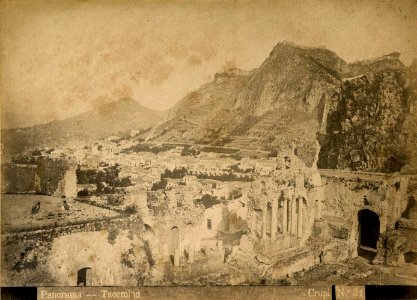 Crupi, Giovanni (1849-1925) - 0031 - Taormina - Panorama