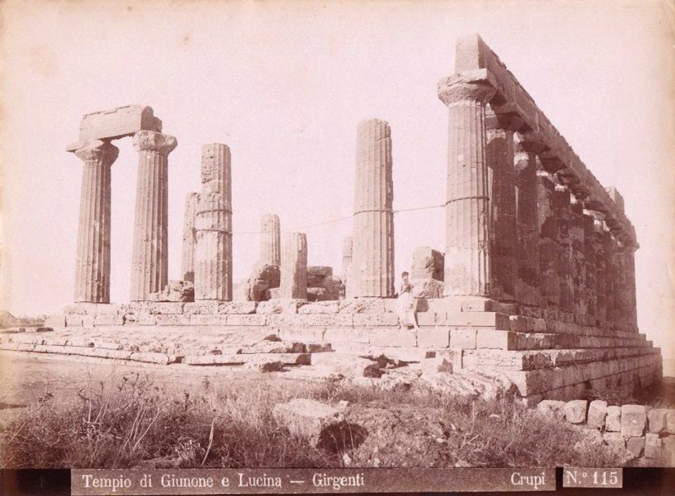 Crupi, Giovanni (1849-1925) - n. 0115 - Tempio di Giunone e Lucina - Girgenti
