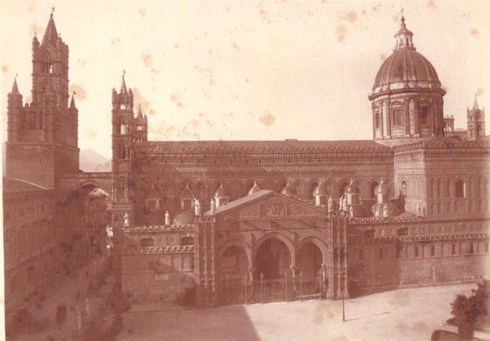 Crupi, Giovanni (1849-1925) - n. 0141 - Palermo - Duomo - Cm 24x18 - Delcampe