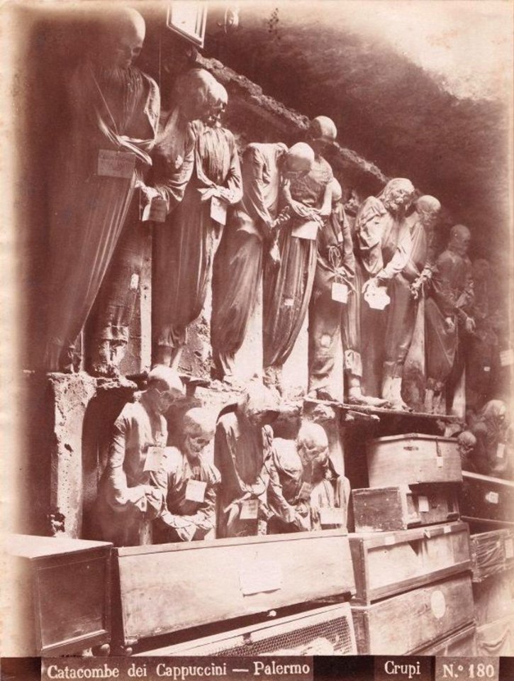 Crupi, Giovanni (1849-1925) - n. 0180 - Palermo - Catacombe dei Cappuccini - Delcampe