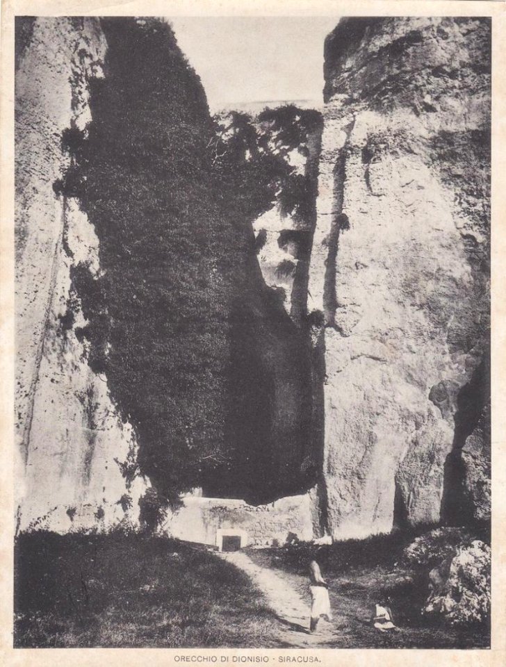 Crupi, Giovanni (1849-1925) - n. 0069 B recto = 0104 - Siracusa - Orecchio di Dionisio - Delcampe