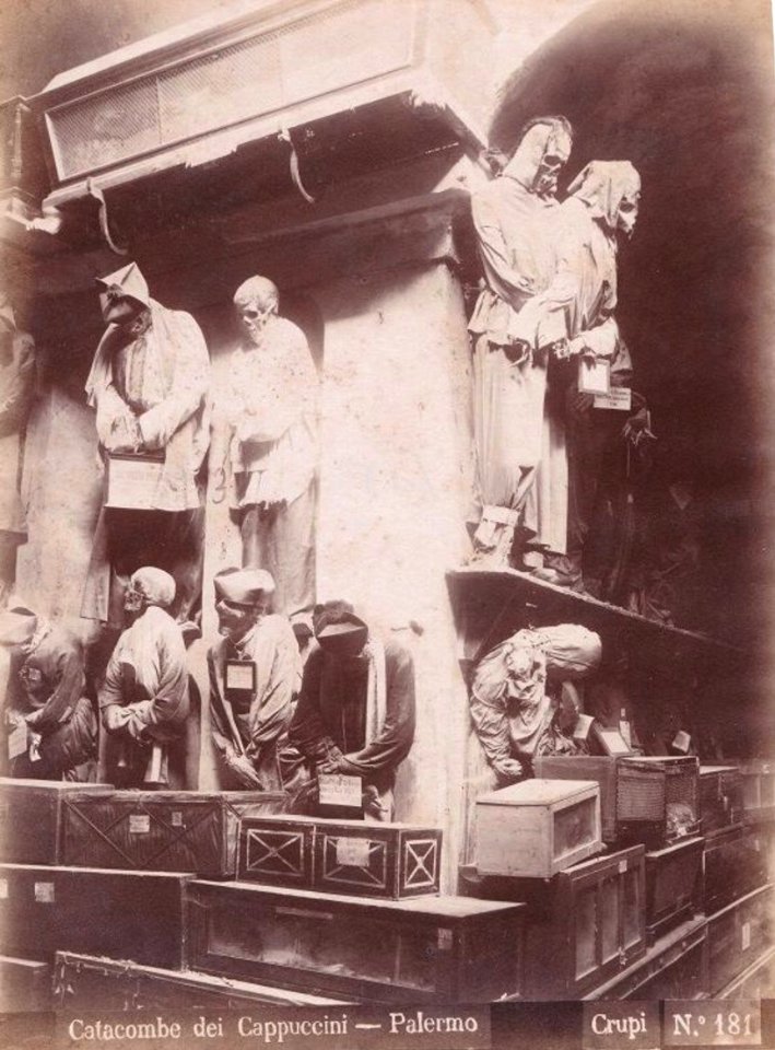 Crupi, Giovanni (1849-1925) - n. 0181 - Palermo - Catacombe dei Cappuccini - Delcampe