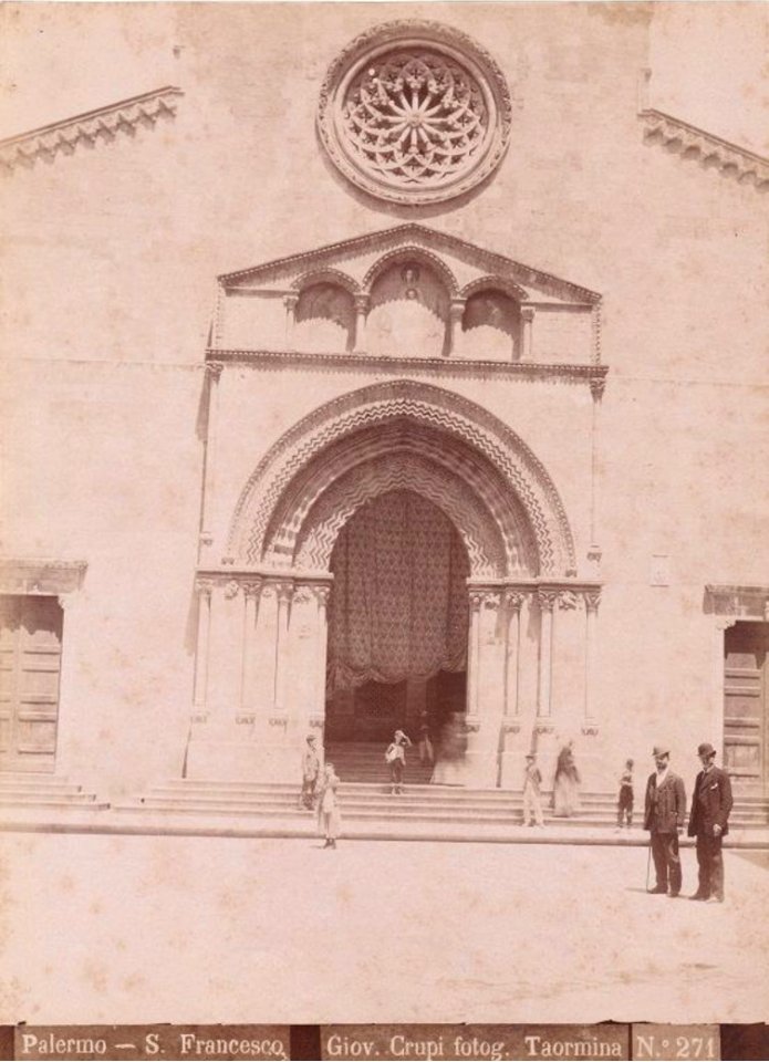 Crupi, Giovanni (1849-1925) - n. 0271 - Palermo - S. Francesco - Cm 19x23 - Delcampe