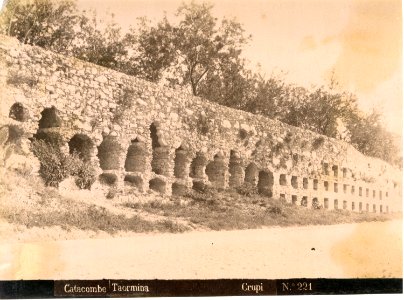 Crupi, Giovanni (1849-1925) - n. 0221 - Catacombe - Taormina