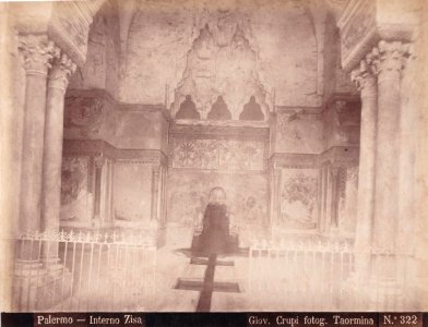 Crupi, Giovanni (1849-1925) - n. 0322 - Palermo - Interno Zisa - Cm 22,5x17 - Delcampe