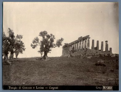 Crupi, Giovanni (1849-1925) - n. 0261 - Tempio di Giunone e Lucina - Girgenti