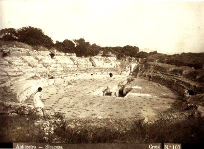 Crupi, Giovanni (1849-1925) - n. 0107 - Siracusa - Anfiteatro - n. 107 ebay