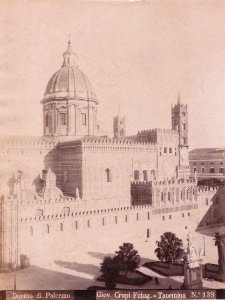 Crupi, Giovanni (1849-1925) - n. 0139 - Duomo di Palermo - Cm 24x18 - Delcampe