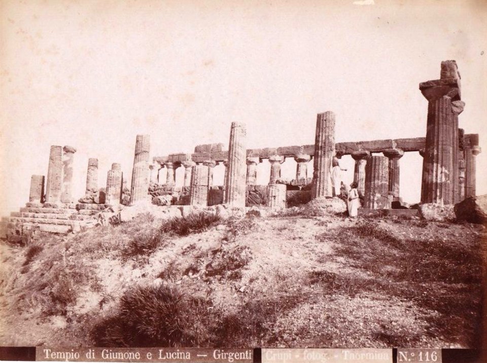 Crupi, Giovanni (1849-1925) - n. 0116 - Tempio di Giunone e Lucina - Girgenti